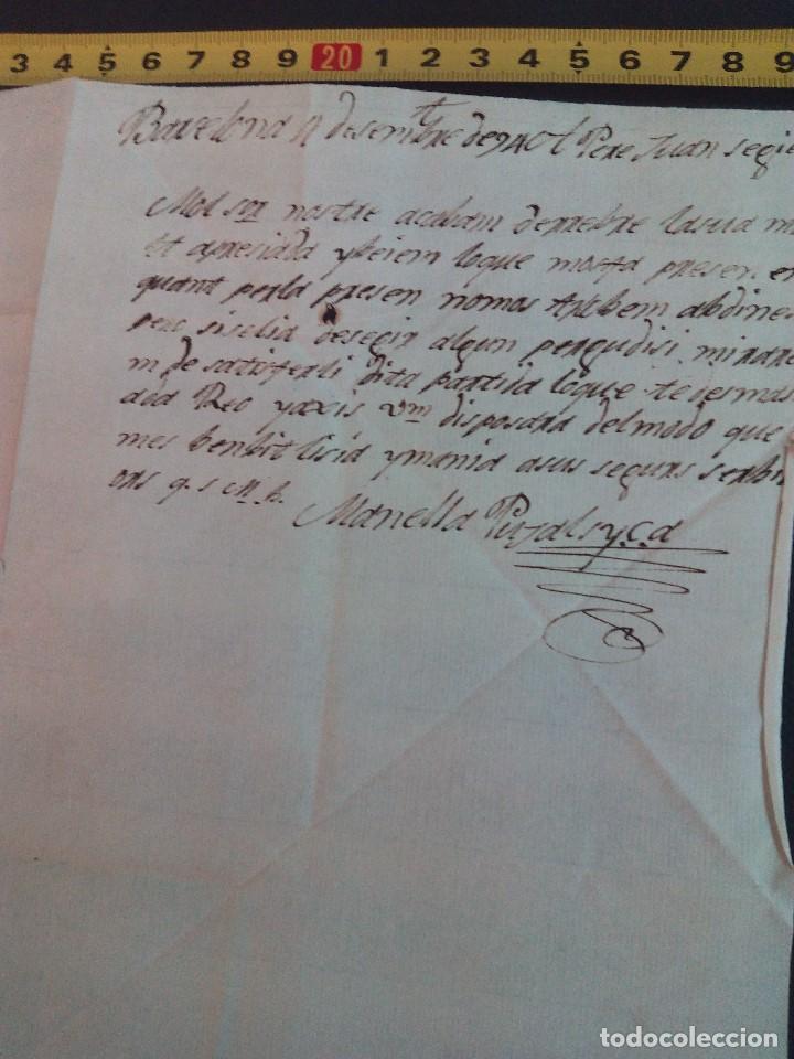 Manuscritos antiguos: Documento manuscrito de 1794 de Valls. - Foto 2