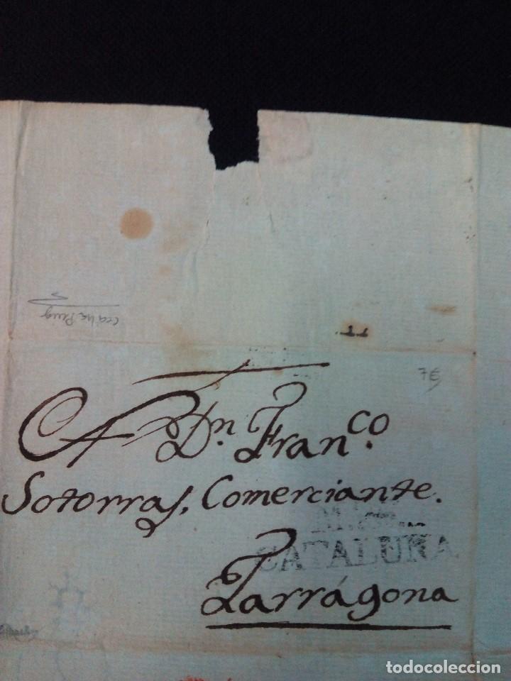 Manuscritos antiguos: Curioso Documento carta personal 1804-4-12 - Foto 2