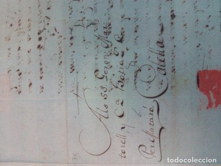 Manuscritos antiguos: Documento carta personal de Matar&oacute; del 1805-2-13 - Foto 3