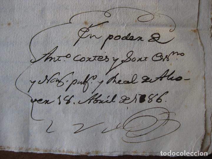 Manuscritos antiguos: MANUSCRITO ALCOVER A&Ntilde;O 1803 - TESTAMENTO - Foto 3