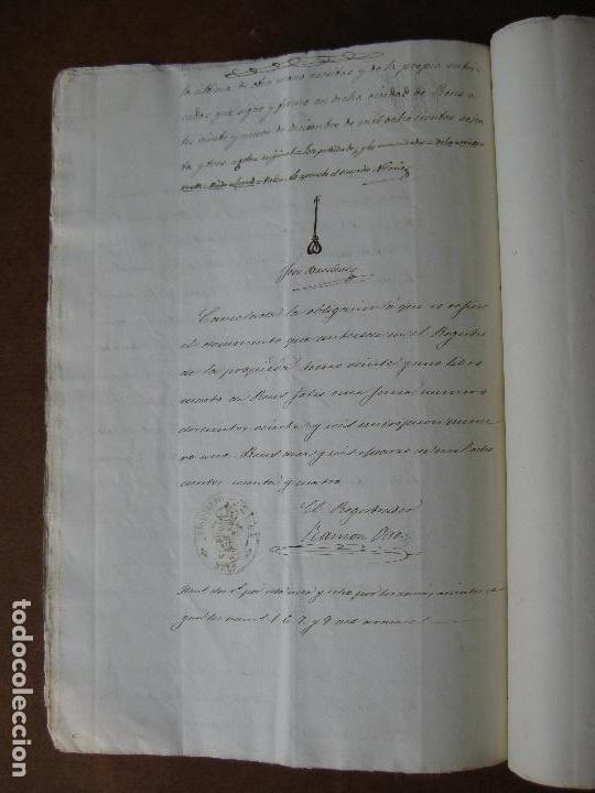 Manuscritos antiguos: MANUSCRITO APOCA CIUDAD DE REUS A&Ntilde;O 1863 - - Foto 6