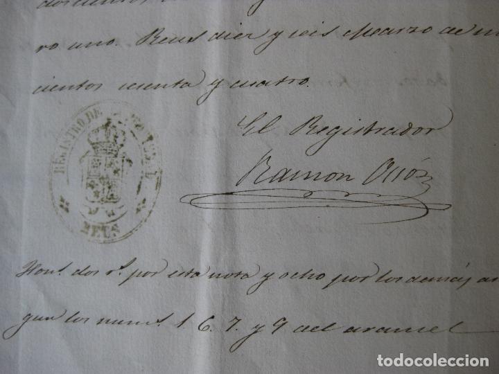 Manuscritos antiguos: MANUSCRITO APOCA CIUDAD DE REUS A&Ntilde;O 1863 - - Foto 8