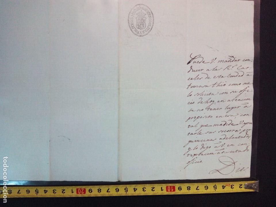 Manuscritos antiguos: Documento manuscrito de 1825-10-4 de Matar&oacute; - Foto 1
