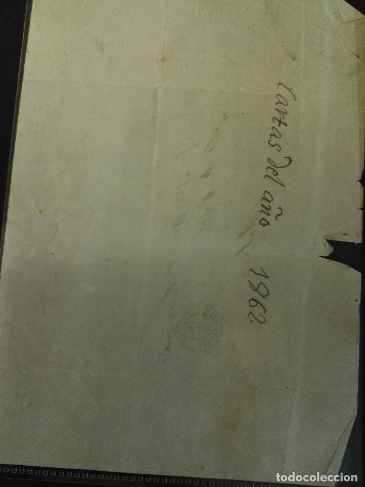 Manuscritos antiguos: Documento carta de 1862 de Matar&oacute; - Foto 3