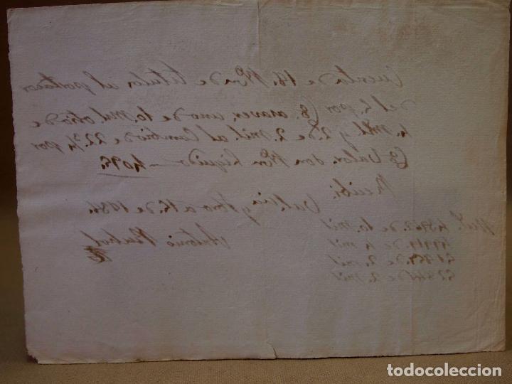 Manuscritos antiguos: DOCUMENTO, RECIBO ANTONIO PUCHOL, EN VALENCIA, 1838 - Foto 4