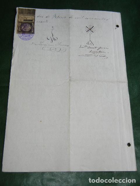 Manuscritos antiguos: PODER NOTARIA ENRIQUE GIMENEZ GRAN, ZARAGOZA, 1920 - Foto 3