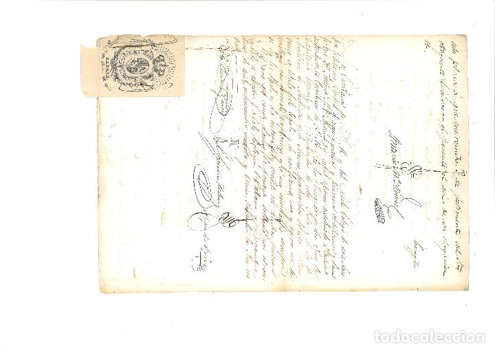 Manuscritos antiguos: PODER NOTARIAL CIUDAD DE LA HABANA 1866 - Foto 2