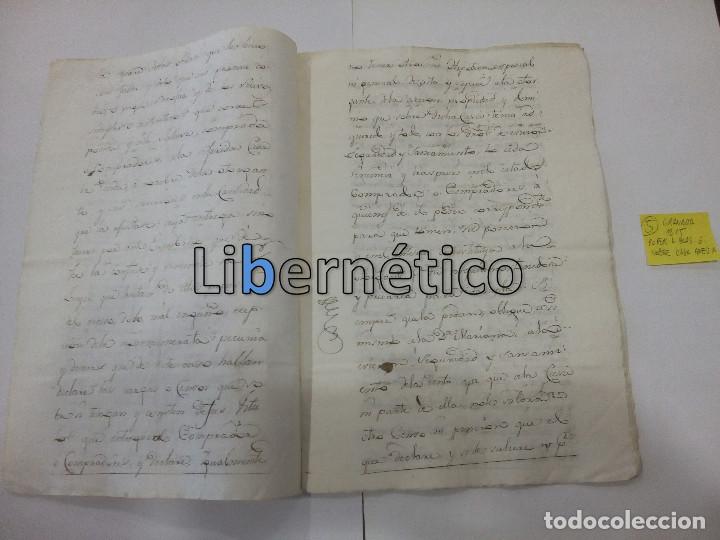 Manuscritos antiguos: Manuscrito. Escritura poder notarial. Granada 1815 - Foto 2