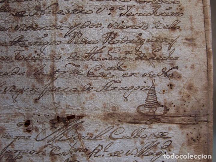 Manuscritos antiguos: DOCUMENTO NOTARIAL, ESCRITURA COMPRA VENTA, NOMBREVILLA, DAROCA, 1772 - Foto 10