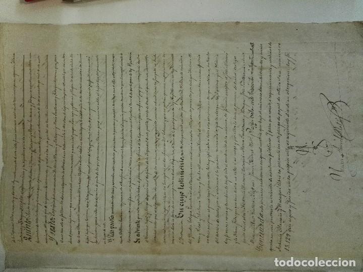 Manuscritos antiguos: Escriptura de la ciudad de Vilafranca del Pened&eacute;s de 1889 - Foto 7
