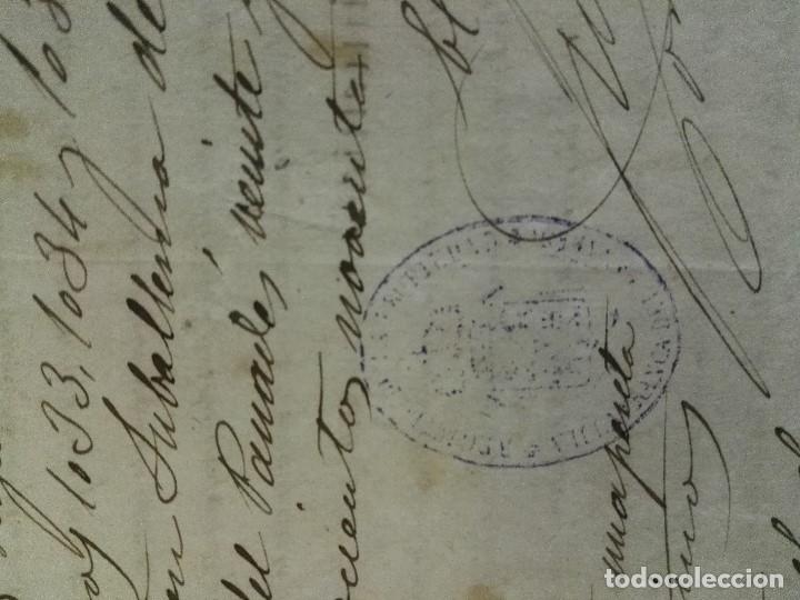 Manuscritos antiguos: Escriptura de la ciudad de Vilafranca del Pened&eacute;s de 1889 - Foto 9