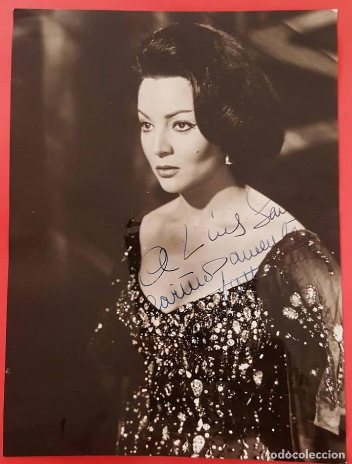 Manuscritos antiguos: AUT&Oacute;GRAFO SARA MONTIEL (1928-2013) - Foto 1