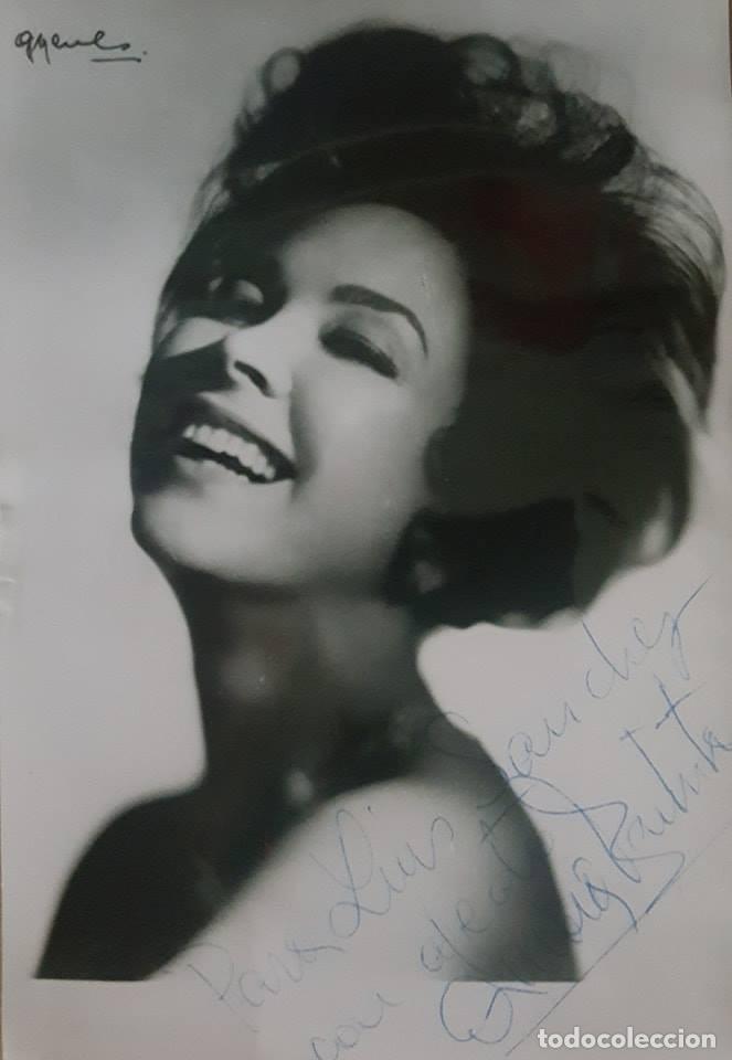 Manuscritos antiguos: AUT&Oacute;GRAFO AURORA BAUTISTA (1925-2012) - Foto 1