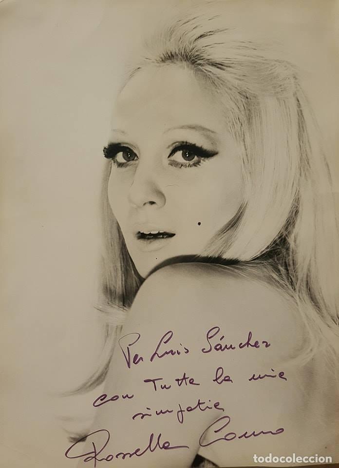 Manuscritos antiguos: AUT&Oacute;GRAFO ROSSELLA COMO (1937-1986) - Foto 1