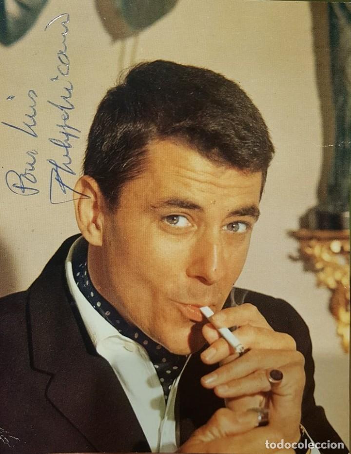 Manuscritos antiguos: AUT&Oacute;GRAFO PHILIPPE NICAUD (1926-2009) - Foto 1