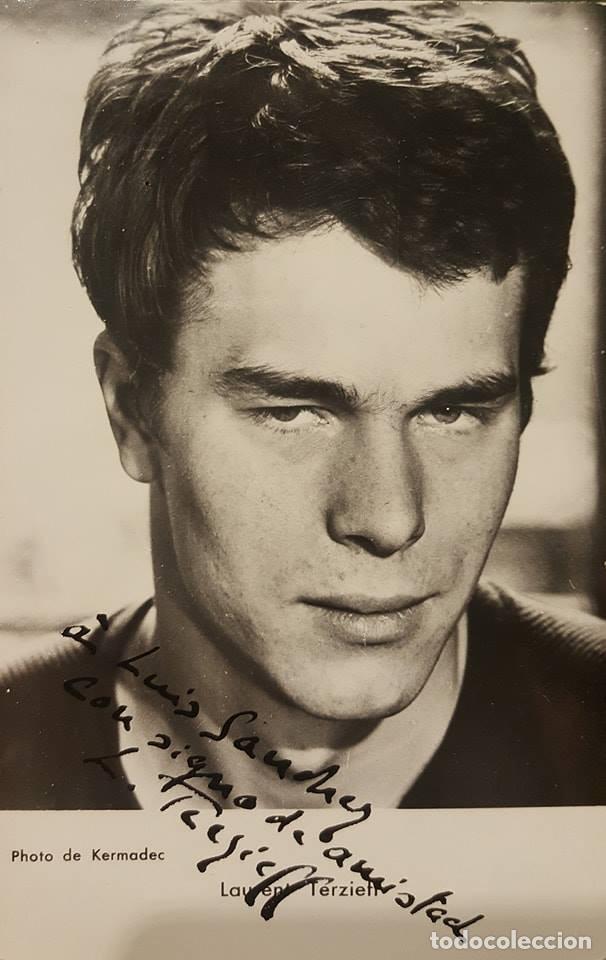 Manuscritos antiguos: AUT&Oacute;GRAFO LAURENT TERZIEFF (1935-2010) - Foto 1