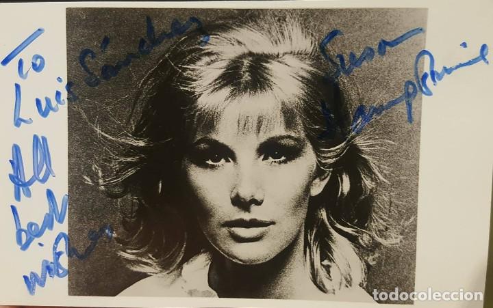 Manuscritos antiguos: AUT&Oacute;GRAFO SUSAN HAMPSHIRE - Foto 1