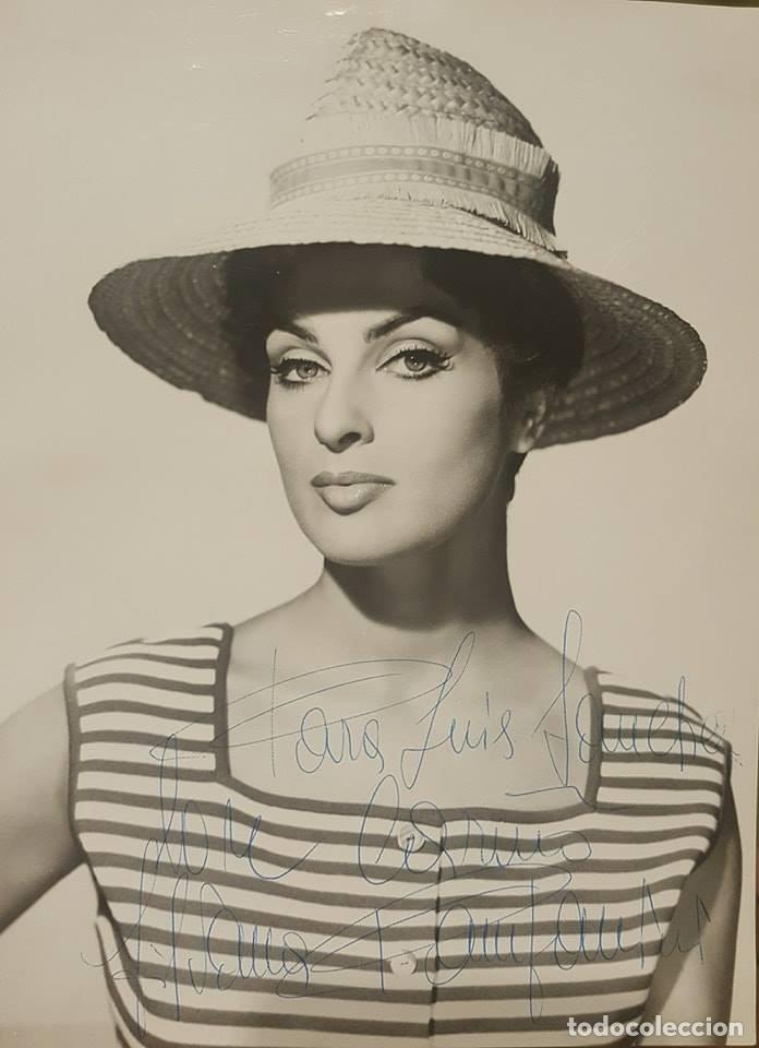 Manuscritos antiguos: AUT&Oacute;GRAFO SILVANA PAMPANINI (1925-2016) - Foto 1