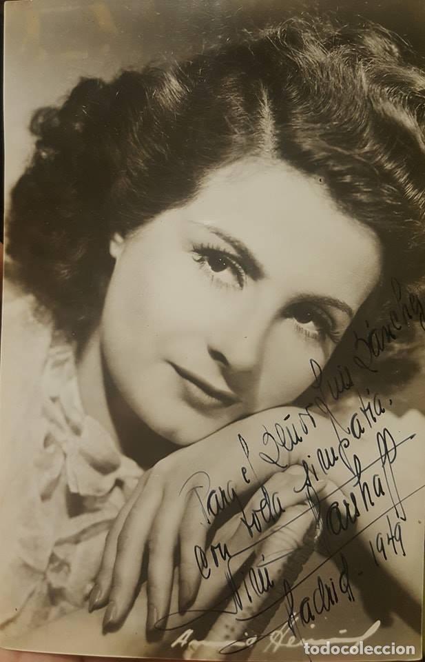 Manuscritos antiguos: AUT&Oacute;GRAFO NIN&Iacute; MARSHALL (1903-1996) - Foto 1