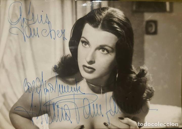 Manuscritos antiguos: AUT&Oacute;GRAFO SILVANA PAMPANINI (1925-2016) - Foto 1