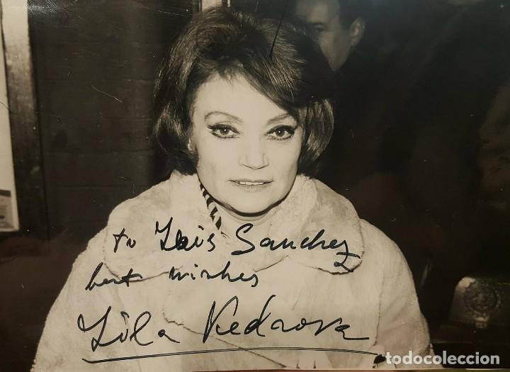 Manuscritos antiguos: AUT&Oacute;GRAFO LILA KEDROVA (1918-2000) - Foto 1