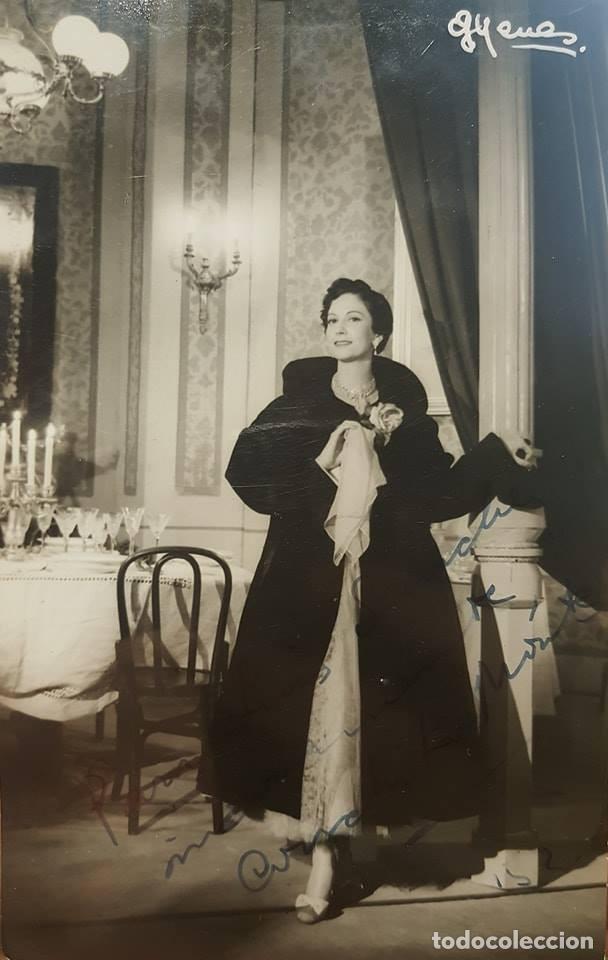 Manuscritos antiguos: AUT&Oacute;GRAFO CONCHITA MONTES (1914-1994) - Foto 1