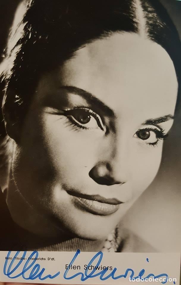 Manuscritos antiguos: AUT&Oacute;GRAFO ELLEN SCHWIERS (1930-2019) - Foto 1
