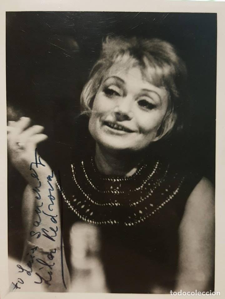 Manuscritos antiguos: AUT&Oacute;GRAFO LILA KEDROVA (1918-2000) - Foto 1