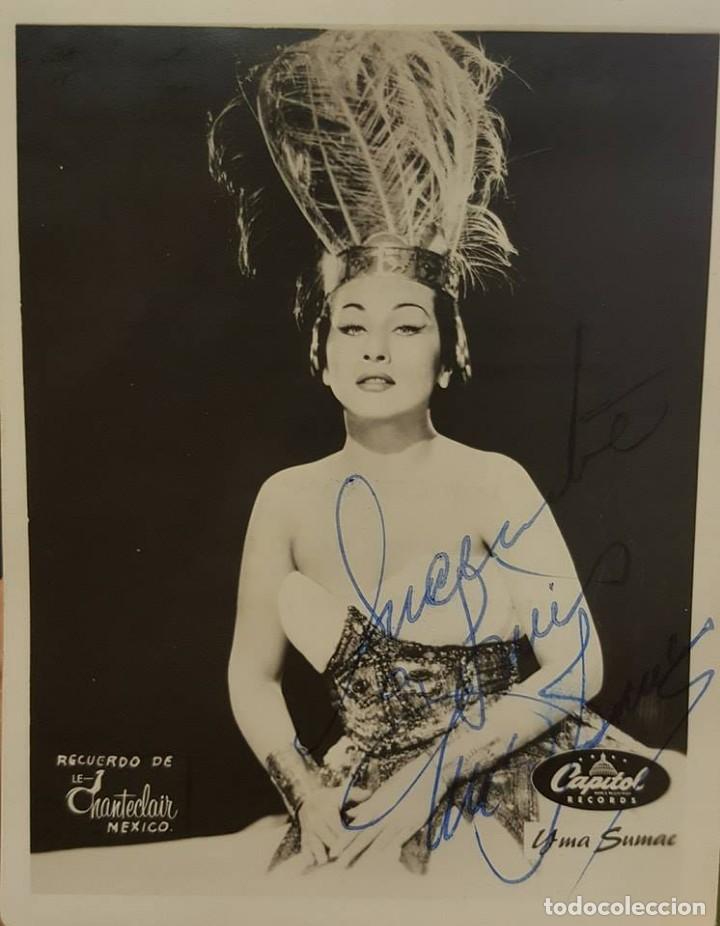 Manuscritos antiguos: AUT&Oacute;GRAFO YMA SUMAC (1922-2008) - Foto 1