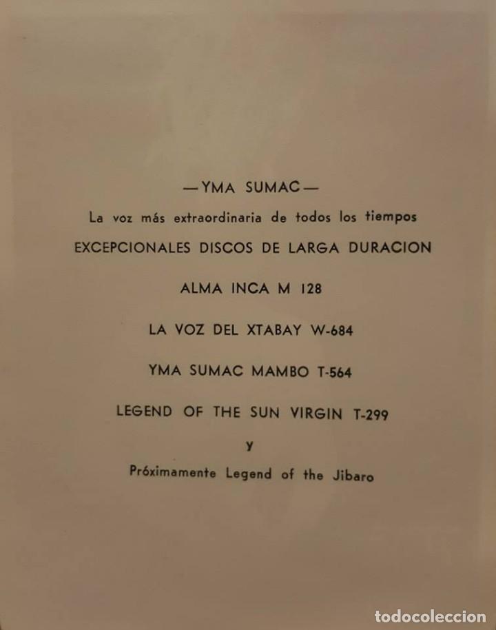 Manuscritos antiguos: AUT&Oacute;GRAFO YMA SUMAC (1922-2008) - Foto 2