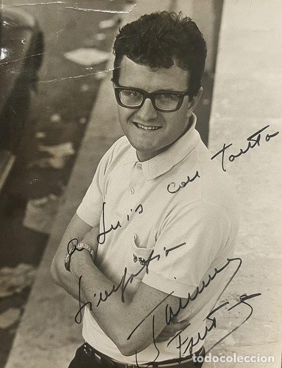 Manuscritos antiguos: AUT&Oacute;GRAFO JIMMY FONTANA (1934-2013) - Foto 1