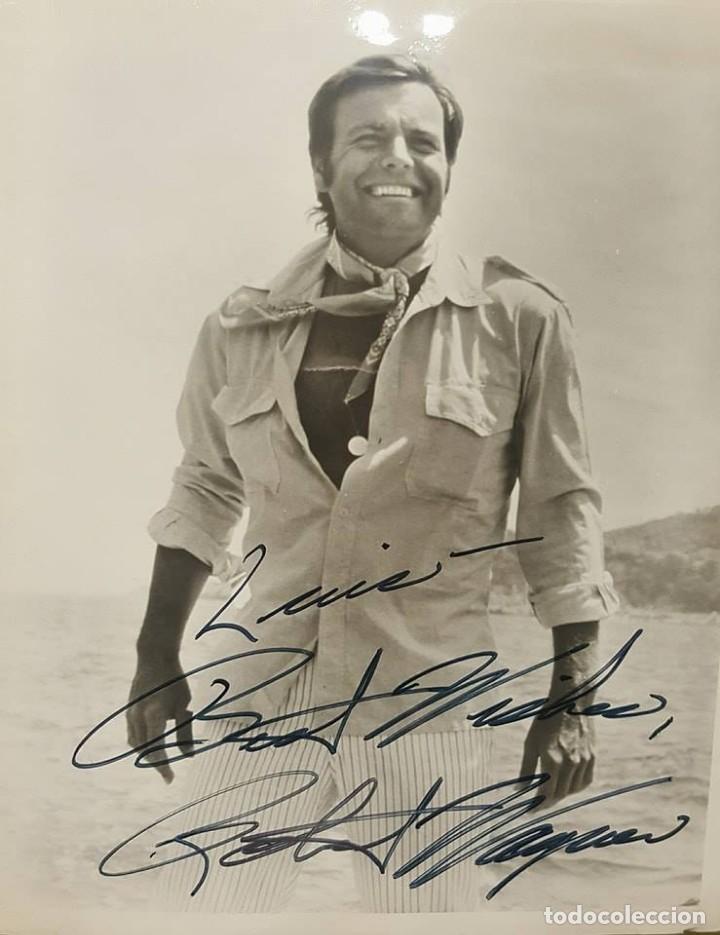 Manuscritos antiguos: AUT&Oacute;GRAFO ROBERT WAGNER - Foto 1