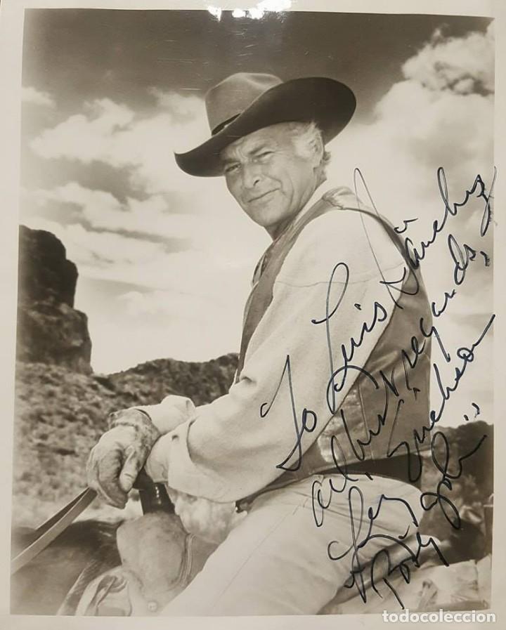 Manuscritos antiguos: AUT&Oacute;GRAFO LEIF ERICKSON (1911-1986) - Foto 1