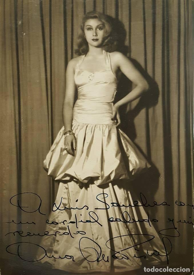Manuscritos antiguos: AUT&Oacute;GRAFO ANA MARISCAL (1923-1995) - Foto 1