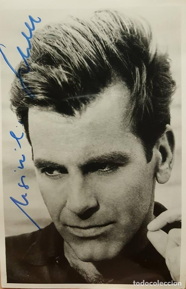 Manuscritos antiguos: AUT&Oacute;GRAFO MAXIMILIAN SCHELL (1930-2014) - Foto 1