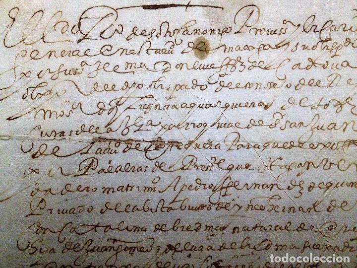 Manuscritos antiguos: Documento de 1622 - Foto 7