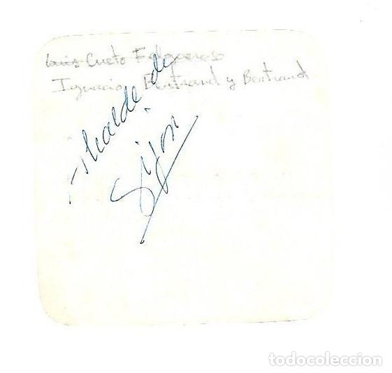Manuscritos antiguos: SIGNED. FIRMA. IGNACIO BERTRAND Y BERTRAND. ALCALDE DE GIJON - Foto 1