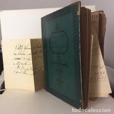Manuscritos antiguos: LIBRO DE CAJA DE LA SRTA EMILIA PÉREZ GARCÍA. 1905 (NUMEROSAS PÁGINAS MANUSCRITAS. Lote 119052695