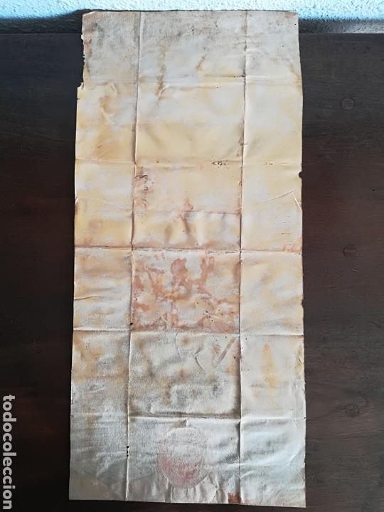 Manuscritos antiguos: Antiguo pergamino con sellos Hieronymus... - Foto 15