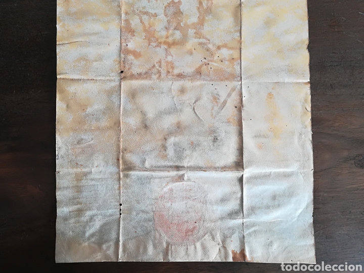 Manuscritos antiguos: Antiguo pergamino con sellos Hieronymus... - Foto 18