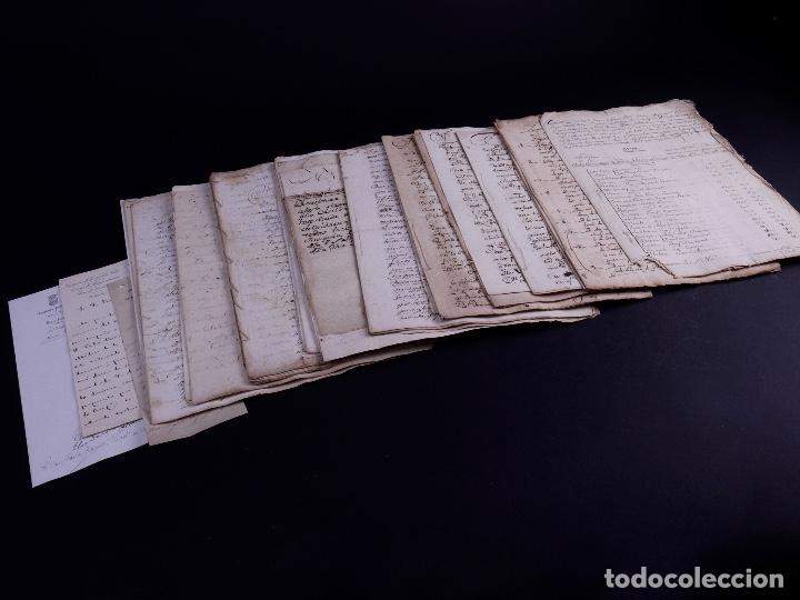 Manuscritos antigos: FAMILIA ELCANO, LOTE DE LEGAJOS, BIZKAIA 1790-1900