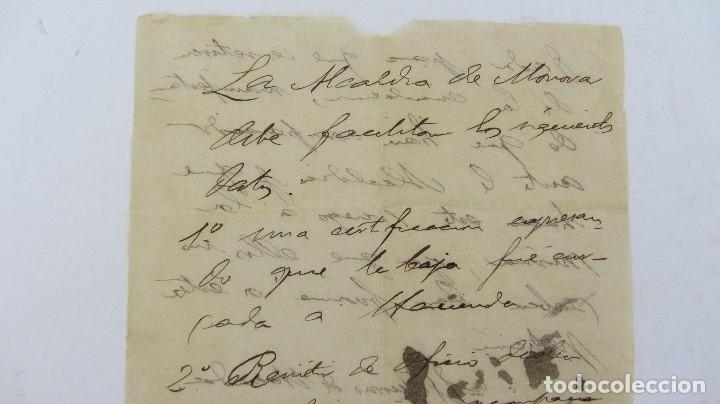 Manuscritos antiguos: CARTA MANUSCRITA , A&Ntilde;OS 30-40 - Foto 2
