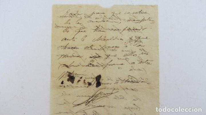 Manuscritos antiguos: CARTA MANUSCRITA , A&Ntilde;OS 30-40 - Foto 4