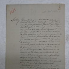 Manuscritos antiguos: MANUSCRITO. COPIA AUTOJUDICIAL EN ASUNTO DEL MARQUES DE SALAR CONTRA RGUEZ. PALACIOS. 1881