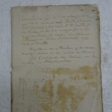 Manuscritos antiguos: MANUSCRITO S. XVII (1616). SEVILLA CARTA DE PAGO A FAVOR DE JUAN FERNANDEZ DE HENESTROSA Y ANA CERON