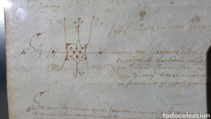 Manuscritos antiguos: GRAN DOCUMENTO MANUSCRITO SOBRE VITELA, DEL SIGLO XVI - Foto 7