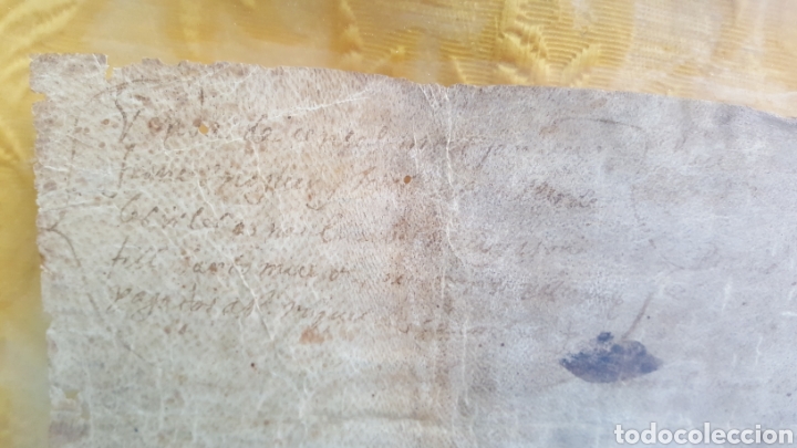 Manuscritos antiguos: GRAN DOCUMENTO MANUSCRITO SOBRE VITELA, DEL SIGLO XVI - Foto 9