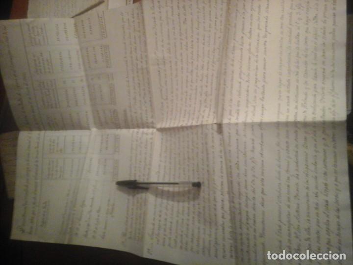Manuscritos antiguos: Gran documento manuscrito estado general de la deuda de Espa&ntilde;a en el extranjero 1832 - Foto 1