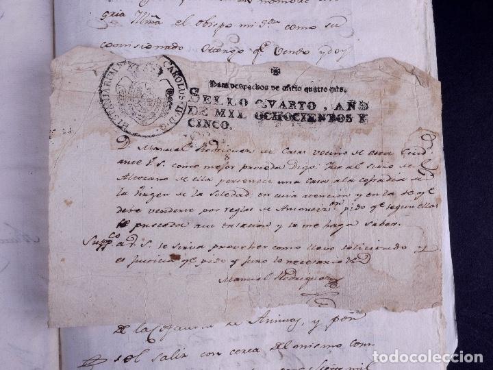 Manuscritos antiguos: COMPRAVENTA DE CASA EN TRUJILLO 1806 - Foto 7