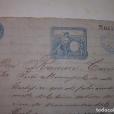 Manuscritos antiguos: MANUSCRITO DE SANTIAGO DE CUBA....1893